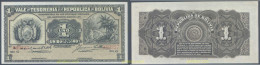 7152 BOLIVIA 1902 BOLIVIA 1 BOLIVIANO 1902 TESORERIA - Bolivia