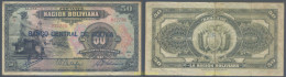 7163 BOLIVIA 1911 BOLIVIA 50 BOLIVIANOS 1911 - Bolivia
