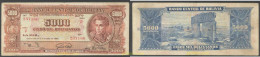 7206 BOLIVIA 1945 BOLIVIA 5000 BOLIVIANOS 1945 - Bolivien