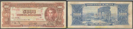 7206 BOLIVIA 1945 BOLIVIA 5000 BOLIVIANOS 1945 - Bolivia