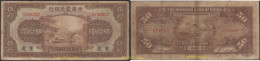 7352 CHINA 1941 CHINA 50 YUAN FARMERS BANK 1941 - China