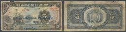 7413 BOLIVIA 1911 BOLIVIA 5 BOLIVIANOS 1911 - Bolivië