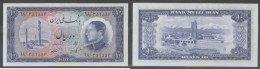 7645 IRAN 1954 IRAN 10 RIALS 1954 - Iran