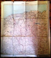 WW2 - Carte De ALGER-LAGHOUAT - Service Géographique De L'Armée De1930 [ F]_M281 - Aviation