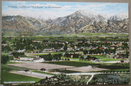 USA CALIFORNIA POMONA VALLEY OLD BALDY MOUNTAIN KARTE CARD POSTCARD CARTE POSTALE POSTKARTE CARTOLINA ANSICHTSKARTE - Long Beach