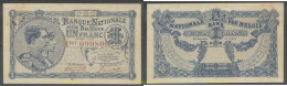 7899 BELGICA 1920 BELGIQUE BELGIEN BELGIUM 1 FRANC 1920 - Collections