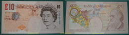 7931 GRAN BRETAÑA 1999 GREAT BRITAIN UK ENGLAND 1999 2000 BANKNOTES 10 POUNDS - Colecciones