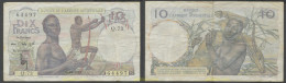 7998 AFRICA OCCIDENTAL FRANCESA 1949 AFRIQUE OCCIDENTALE 10 FRANCS 1949 - Estados De Africa Occidental