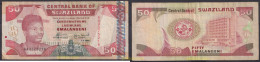 8012 SWAZILANDIA 1995 SWAZILAND 50 EMALANGENI 1995 - Swaziland