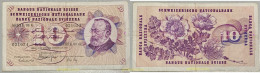 8268 SUIZA 1966 SWITZERLAND 10 FRANCS 1966-1976 - Switzerland