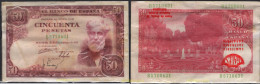 8279 ESPAÑA 1951 50 Pesetas 31 De Diciembre De 1951 - Santiago Rusiñol - Autres & Non Classés