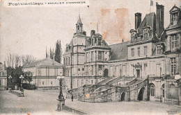 FRANCE - Fontainebleau - Vue Sur L'escalier D'honneur - Carte Postale Ancienne - Fontainebleau