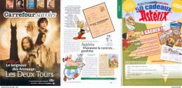 ASTERIX : Magazine CARREFOUR SAVOIRS 50 En 2003 - Asterix