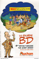 ASTERIX : Catalogue GUIDE DE LA BD Auchan 2011 - Asterix