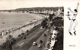 FRANCE - Nice - Vue Sur La Promenade Des Anglais - Carte Postale Ancienne - Sonstige & Ohne Zuordnung
