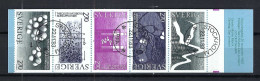 SUEDE Carnets 1983: Bloc  ZNr. 1261-1265  Obl. PJ - Blocks & Sheetlets