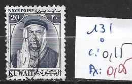 KOWEÏT 131 Oblitéré Côte 0.15 € - Kuwait