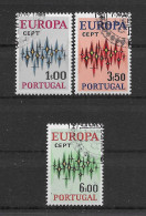 Portugal 1967 Europa Mi.Nr. 1026/28 Kpl. Satz Gestempelt - Gebraucht