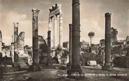 ITALIE - Roma - Foro Di Giulio Cesare E Tempio Di Venere Genitrice - Carte Postale Ancienne - Autres Monuments, édifices