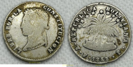 3752 BOLIVIA 1853 BOLIVIA 4 SUELDOS 1853 - Bolivia
