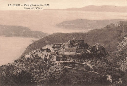 FRANCE - Eze -  Vue Générale De La Ville - RM - Carte Postale Ancienne - Eze