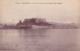 Antibes Le Fort Carré Et Chaîne Des Alpes - Antibes - Les Remparts