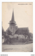 60 SAINT QUENTIN DES PRES Vers Songeons L'Eglise Homme Au Coin Du Mur De La Mare VOIR DOS - Songeons