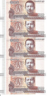 CAMBODGE 100 RIELS 2014 UNC P 65 ( 5 Billets ) - Cambogia