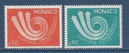 Monaco - YT N° 917 Et 918 ** - Neuf Sans Charnière - 1973 - Nuovi