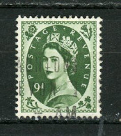 GRANDE BRETAGNE - ELISABETH II  - N° Yvert 338 Obli. - Gebraucht