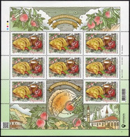 UKRAINE/UKRAINA 2021 MI.1975 ,DIV 1929,YVERT...,  Gastronomy. Crimean Tatar Pasties MNH ** - Ukraine