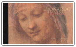 2019 GB LEONARDO DA VINCI 500 YEARS PRESTIGE STAMP BOOK Royal Mail MNH Complete - Libretti