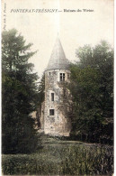 CP 77 Fontenay Trésigny  *  Ruines Du Vivier   23 Mars 1915 Au Dos - Fontenay Tresigny