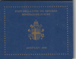 SERIE DIVISIONALE EURO VATICANO 2002 FDC  (B_804 - Vaticano