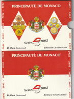 SERIE DIVISIONALE EURO MONACO 2002 FDC  (B_805 - Mónaco