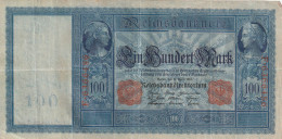 BANCONOTA GERMANIA 100 1910 VF  (B_766 - 1.000 Mark