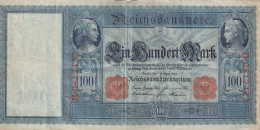 BANCONOTA GERMANIA 100 1910 VF  (B_763 - 1000 Mark