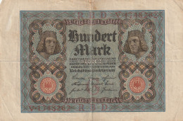 BANCONOTA GERMANIA 100 1920 VF  (B_746 - 100 Mark