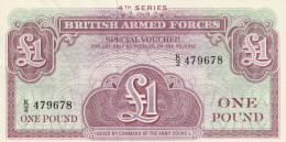 BANCONOTA BRITISH ARMED FORCE 1 UNC  (B_679 - Fuerzas Armadas Británicas & Recibos Especiales