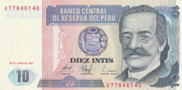 BANCONOTA PERU 10 UNC  (B_598 - Perú