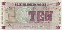 BANCONOTA BRITISH ARMED FORCE 10 UNC  (B_590 - Forze Armate Britanniche & Docuementi Speciali