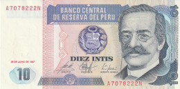 BANCONOTA PERU 10 UNC  (B_509 - Perú