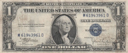 BANCONOTA USA -1935 Silver Certificates - Small Size Series Of 1935 -1 DOLLAR VF  (B_489 - Billetes De Estados Unidos (1928-1953)