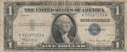 BANCONOTA USA -1935 Silver Certificates - Small Size Series Of 1935 -1 DOLLAR VF  (B_486 - Billetes De Estados Unidos (1928-1953)