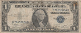 BANCONOTA USA -1935 Silver Certificates - Small Size Series Of 1935 -1 DOLLAR VF  (B_490 - Billets Des États-Unis (1928-1953)