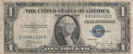 BANCONOTA USA -1935 Silver Certificates - Small Size Series Of 1935 -1 DOLLAR VF  (B_484 - Billetes De Estados Unidos (1928-1953)