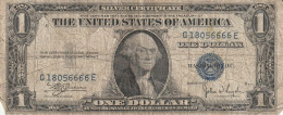 BANCONOTA USA -1935 Silver Certificates - Small Size Series Of 1935 -1 DOLLAR VF  (B_475 - Billetes De Estados Unidos (1928-1953)