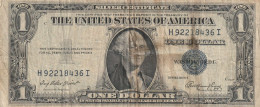 BANCONOTA USA -1935 Silver Certificates - Small Size Series Of 1935 -1 DOLLAR VF  (B_473 - Biglietti Degli Stati Uniti (1928-1953)