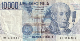 BANCONOTA ITALIA L.10000 VOLTA VF  (B_439 - 10000 Lire