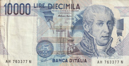 BANCONOTA ITALIA L.10000 VOLTA VF  (B_438 - 10000 Liras